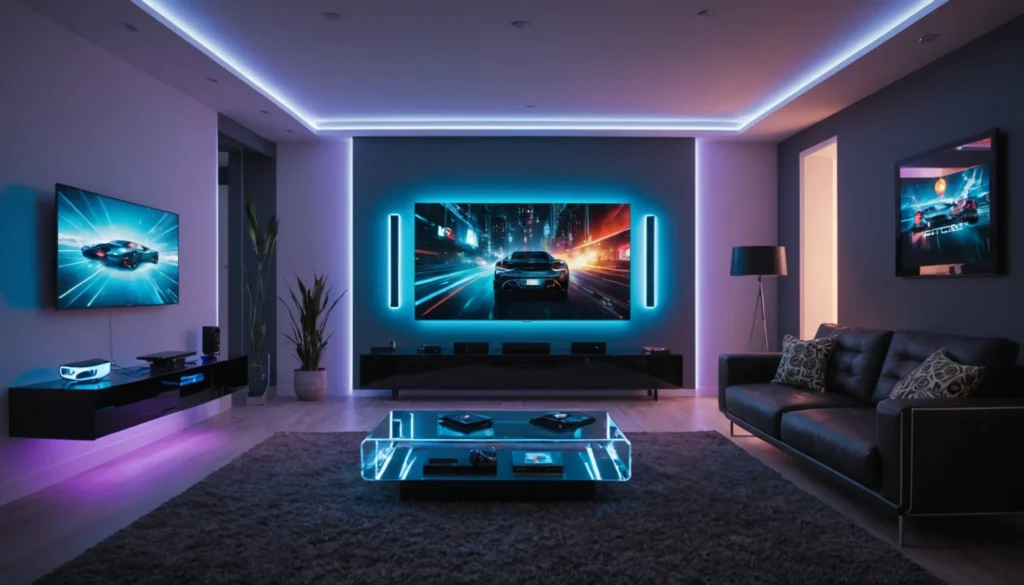 console en plexiglas
